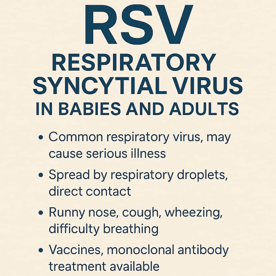 Respiratory Syncytial Virus in Babies and Adults